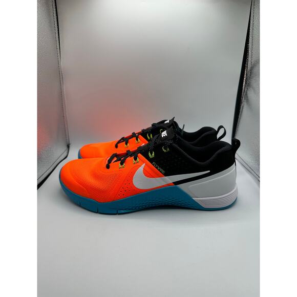 Nike Metcon 1 OG “Total Orange Blue Lagoon” size 8.5 mens - Picture 1 of 6